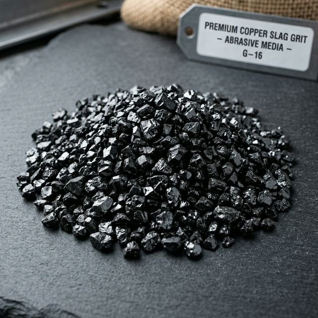 Copper Slag Abrasive Grit